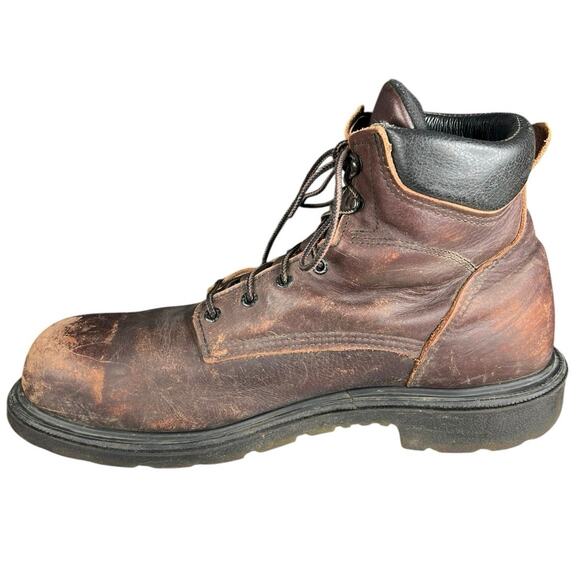 Red Wing Men’s Dynaforce Brown Narrow Steel Toe lace Up Work Boot Size US 14 B main image 4